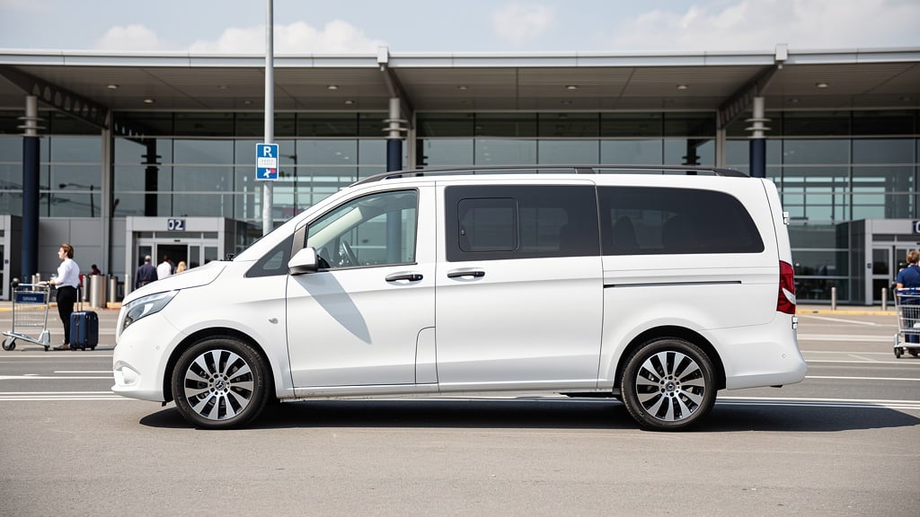 Mercedes Vito Blanca - Minivan sin distintivos